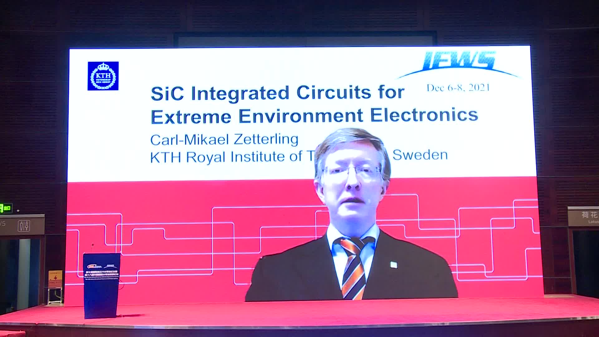 瑞典皇家理工学院教授Carl-Mikael Zetterling：用于极端环境电子产品的 SiC 集成电路